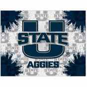 Utah State University Canvas Wall Art by Holland Bar Stool Company, AGS-LCnvs1520UtahSt