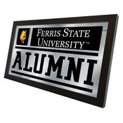 Ferris State University Alumni Mirror by Holland Bar Stool Co., MAlumFerrSt