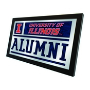 Illinois Alumni Mirror by Holland Bar Stool Co., MAlumIlliniU