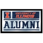 Illinois Alumni Mirror by Holland Bar Stool Co., MAlumIlliniU
