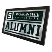 Michigan State Alumni Mirror by Holland Bar Stool Co., MAlumMichSt