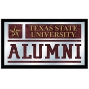Texas State Alumni Mirror by Holland Bar Stool Co., MAlumTexsSt