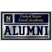 US Naval Academy (NAVY) Alumni Mirror by Holland Bar Stool Co., MAlumUSNavA