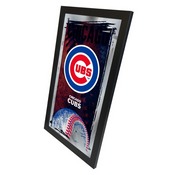 Chicago Cubs 15" x 26" Baseball Mirror by Holland Bar Stool Company, MBsblMLBCub