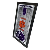 Clemson 15" x 26" Basketball Mirror by Holland Bar Stool Company, MBsktClmson