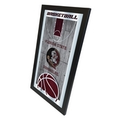 Florida State 15" x 26" Basketball Mirror by Holland Bar Stool Company, MBsktFlorSt