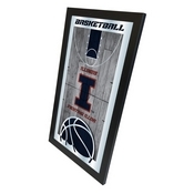 Illinois 15" x 26" Basketball Mirror by Holland Bar Stool Company, MBsktIlliniU