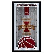 Iowa State 15" x 26" Basketball Mirror by Holland Bar Stool Company, MBsktIowaSt