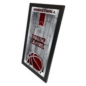 Louisiana-Lafayette 15" x 26" Basketball Mirror by Holland Bar Stool Company, MBsktLA-Laf