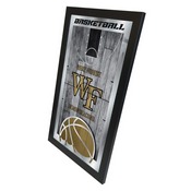 Wake Forest 15" x 26" Basketball Mirror by Holland Bar Stool Company, MBsktWakeFr