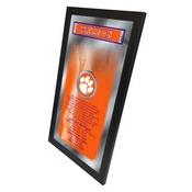 Clemson 26" x 15" Fight Song Mirror by Holland Bar Stool Company, MFghtClmson