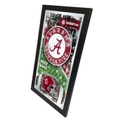 Alabama 15" x 26" Football Mirror by Holland Bar Stool Company, MFtblAlabma