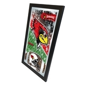 Illinois State 15" x 26" Football Mirror by Holland Bar Stool Company, MFtblIllStU