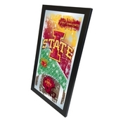 Iowa State 15" x 26" Football Mirror by Holland Bar Stool Company, MFtblIowaSt