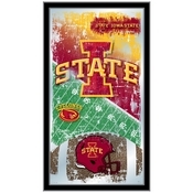 Iowa State 15" x 26" Football Mirror by Holland Bar Stool Company, MFtblIowaSt