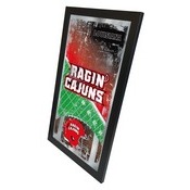 Louisiana-Lafayette 15" x 26" Football Mirror by Holland Bar Stool Company, MFtblLA-Laf