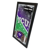 TCU 15" x 26" Football Mirror by Holland Bar Stool Company, MFtblTexChr