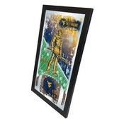 West Virginia 15" x 26" Football Mirror by Holland Bar Stool Company, MFtblWestVA