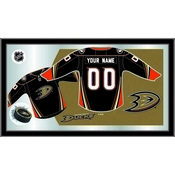 Anaheim Ducks 15" X 26" Jersey Mirror By Holland Bar Stool Company, MJrsyAnaDks