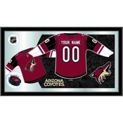 Arizona Coyotes 15" X 26" Jersey Mirror By Holland Bar Stool Company, MJrsyAriCoy