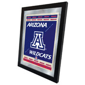 University of Arizona 17"x22" Logo Wall Mirror by Holland Bar Stool Company, AGS-MLogoArizUn