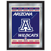 University of Arizona 17"x22" Logo Wall Mirror by Holland Bar Stool Company, AGS-MLogoArizUn