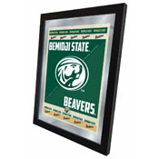 Bmidji State University 17"x22" Logo Wall Mirror by Holland Bar Stool Company, AGS-MLogoBmijSt