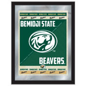 Bmidji State University 17"x22" Logo Wall Mirror by Holland Bar Stool Company, AGS-MLogoBmijSt