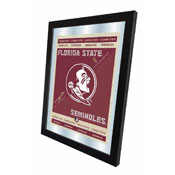 Florida State University  17"x22" Logo Wall Mirror by Holland Bar Stool Company, MLogo04FlorSt