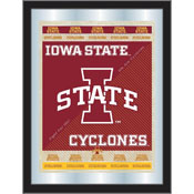 Iowa State University 17"x22" Logo Wall Mirror by Holland Bar Stool Company, AGS-MLogoIowaSt