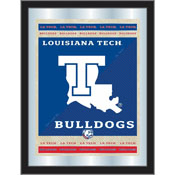 Louisiana Tech University 17"x22" Logo Wall Mirror by Holland Bar Stool Company, AGS-MLogoLaTech