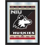 University of Northern Illinois 17"x22" Logo Wall Mirror by Holland Bar Stool Company, AGS-MLogoNorIll