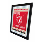 Rutgers 17"x22" Logo Wall Mirror by Holland Bar Stool Company, AGS-MLogoRutger