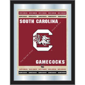 University of South Carolina 17"x22" Logo Wall Mirror by Holland Bar Stool Company, AGS-MLogoSouCar