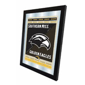 University of Southern Mississippi 17"x22" Logo Wall Mirror by Holland Bar Stool Company, AGS-MLogoSouMis