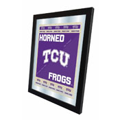 TCU 17"x22" Logo Wall Mirror by Holland Bar Stool Company, AGS-MLogoTexChr