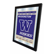University of Washington 17"x22" Logo Wall Mirror by Holland Bar Stool Company, AGS-MLogoWashUn