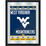 West Virginia University 17"x22" Logo Wall Mirror by Holland Bar Stool Company, AGS-MLogoWestVA