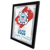 United States Coast Guard 17"x22" Logo Wall Mirror by Holland Bar Stool Company, AGS-MLogoCstGrd