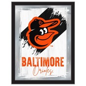 Baltimore Orioles 17"x22" Logo Wall Mirror by Holland Bar Stool, AGS-MLogoMLBBal