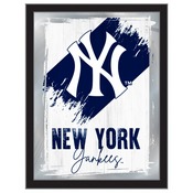 New York Yankees 17"x22" Logo Wall Mirror by Holland Bar Stool, AGS-MLogoMLBNYY