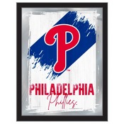 Philadelphia Phillies 17"x22" Logo Wall Mirror by Holland Bar Stool, AGS-MLogoMLBPhi