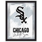 Chicago White Sox 17"x22" Logo Wall Mirror by Holland Bar Stool, AGS-MLogoMLBWSx