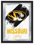 University of Missouri 17"x22" Logo Wall Mirror by Holland Bar Stool Company, AGS-MLogoMizzou