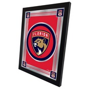 Florida Panthers 17" x 22" Logo Mirror by Holland Bar Stool Company, MLogoFlaPan