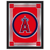 Los Angeles Angels 17"x22" Logo Wall Mirror by Holland Bar Stool, AGS-MLogoMLBLAA