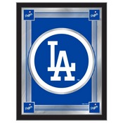 Los Angeles Dodgers 17"x22" Logo Wall Mirror by Holland Bar Stool, AGS-MLogoMLBLAD