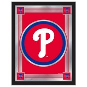 Philadelphia Phillies 17"x22" Logo Wall Mirror by Holland Bar Stool, AGS-MLogoMLBPhi