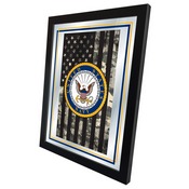 United States Navy 17"x22" Logo Wall Mirror by Holland Bar Stool Company, AGS-MLogoNavy