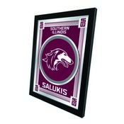 Southern Illinois University 17"x22" Logo Wall Mirror by Holland Bar Stool Company, AGS-MLogoSouIll